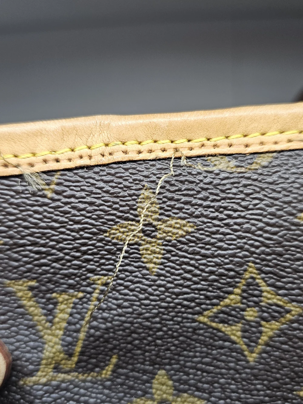 Louis Vuitton Neverfull GM Monogram Canvas Tote Bag in Brown